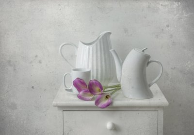Shabby Chic Still Life by Margareth Perfoncio