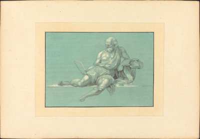 Diogenes by Maria Catharina Prestel after Giorgio Vasari after Raphael