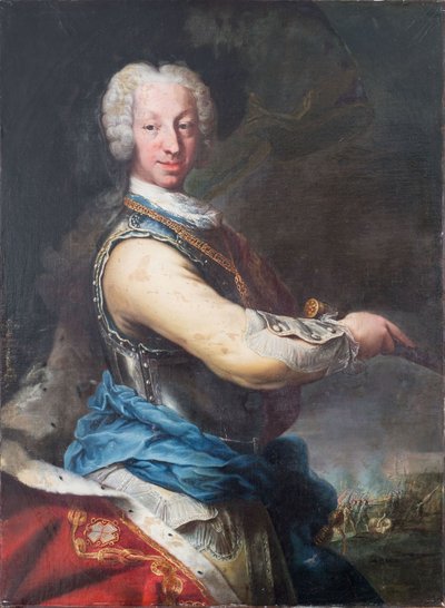 Portrait of Charles Emmanuel III by Maria Giovanna Clementi