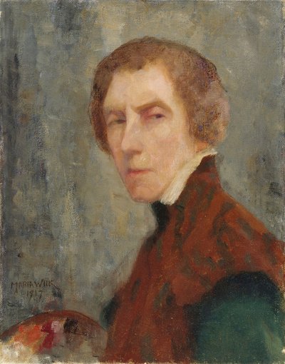 Self-Portrait by Maria Wiik
