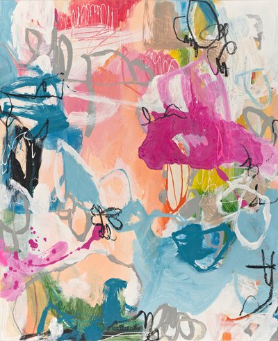 Vibrant Abstract Expression by Marisol Evora