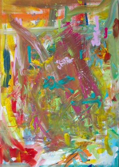 Vibrant Abstract Strokes by Marloes Aerts