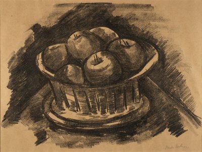 Apples in Basket by Marsden Hartley