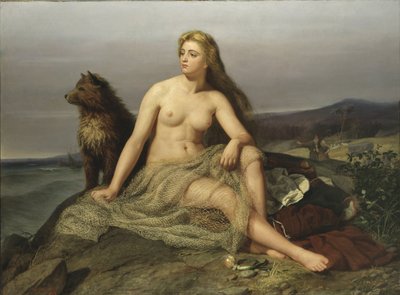 Kraka (Aslaug, Aslog) by Mårten Eskil Winge
