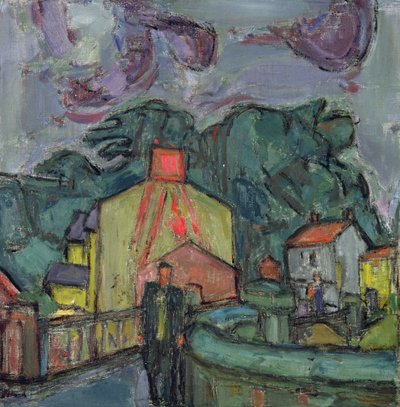 Welsh Village by Martin Bloch