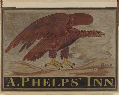 Inn Sign: A. Phelps, c. 1939 by Martin Partyka