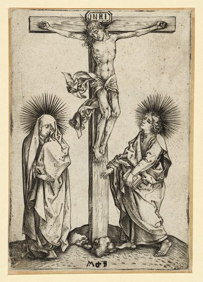 Christ on the Cross by Martin Schongauer