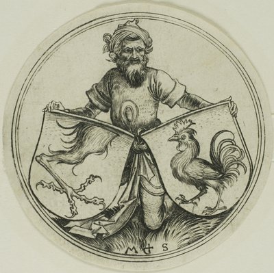 Shield with a Griffin