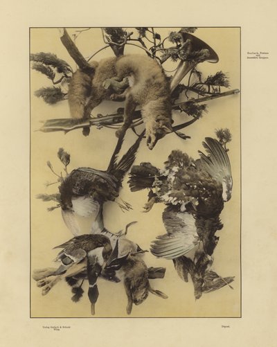 One of Martin Gerlach’s Festons and Decorative Groups by Martin senior Gerlach