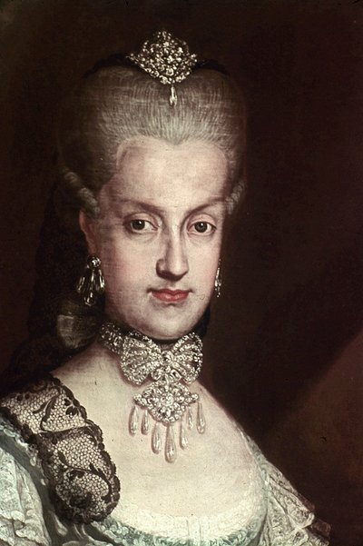 Portrait of Maria Carolina of Austria by Martin van Meytens