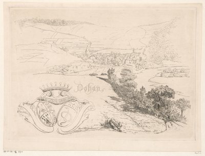 View of Dohan by Martinus Antonius Kuytenbrouwer jr.