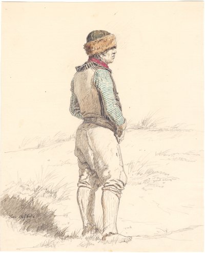 The Fisherman Lars Gayhede at Skagen by Martinus Rørbye