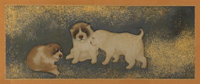 Puppies by Maruyama Okyo