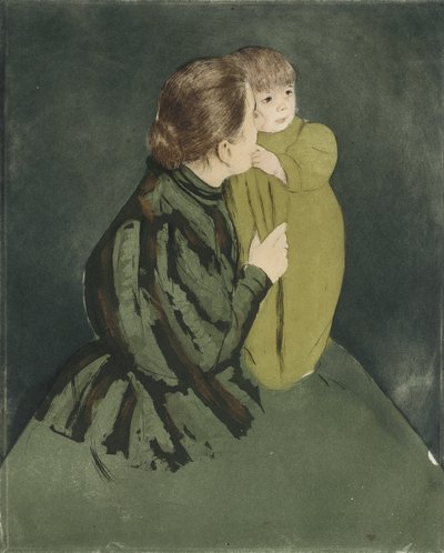 Peasant Mother and Child by Mary Cassatt