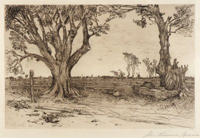 Old Lindens - Near Easthampton by Mary Nimmo Moran