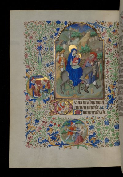 Flight into Egypt by Master Dunois