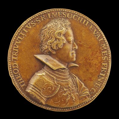 Teodoro Trivulzio, 1597-1657, Prince of the Holy Roman Empire, Count of Mesocco, mid 17th century by Master M.A.S.