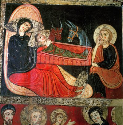 The Nativity, from the Altar Frontal of Santa Maria d