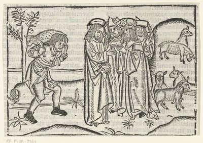 Parable of the Lost Sheep by Master of Delft (attributed to)