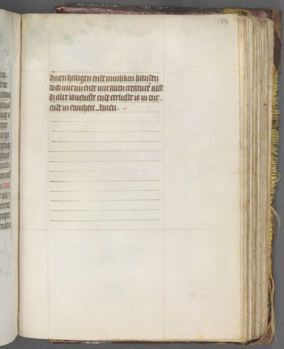 Book of Hours Use of Utrecht: fol. 158r, Text, c. 1460-1465 by Master of Gijsbrecht van Brederode