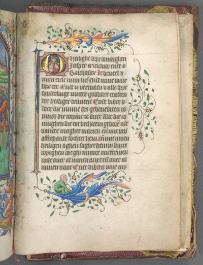 Book of Hours Use of Utrecht: Initial with Three Kings by Master of Gijsbrecht van Brederode