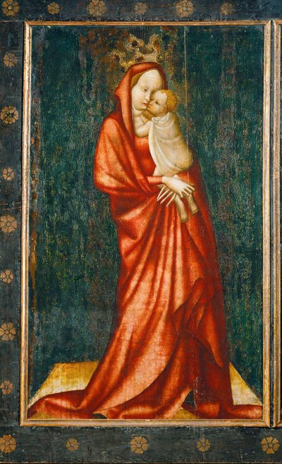 Madonna, Left Panel of an Altar by Master of Heiligenkreuz