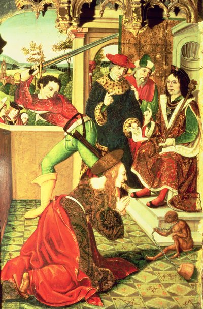Martyrdom of St Eulalia of Merida by Master of Paredes