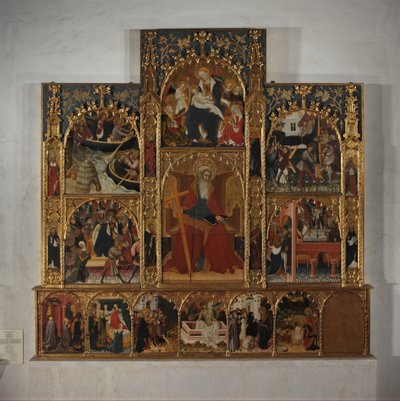 Retable with Scenes from the Life of Saint Andrew by Master of Roussillon