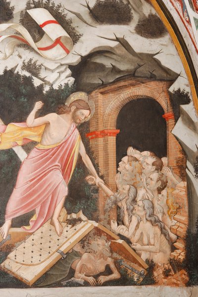 Resurrection and Descent into Limbo (detail) by Master of Vignola