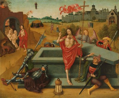Resurrection of Christ by Master of the Amsterdam Death of the Virgin
