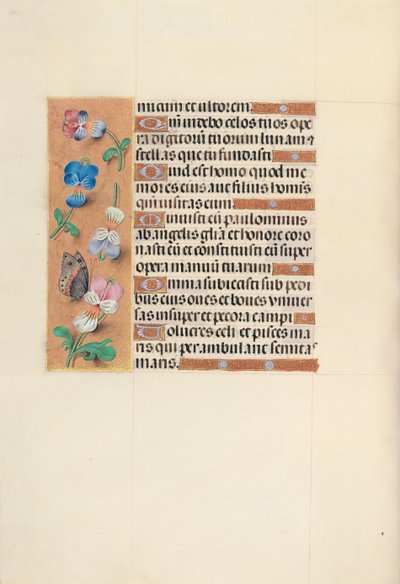 Hours of Queen Isabella the Catholic, Queen of Spain: Fol. 100v, c. 1500 by Master of the First Prayerbook of Maximillian