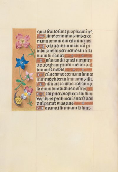 Hours of Queen Isabella the Catholic, Queen of Spain: Fol. 123v by Master of the First Prayerbook of Maximillian