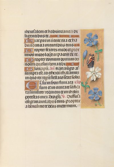 Hours of Queen Isabella the Catholic, Queen of Spain: Fol. 134r by Master of the First Prayerbook of Maximillian