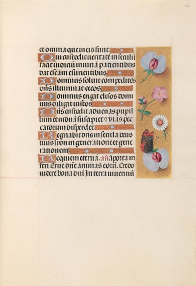 Hours of Queen Isabella the Catholic, Queen of Spain: Fol. 225r, c. 1500 by Master of the First Prayerbook of Maximillian