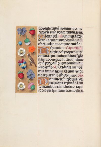 Hours of Queen Isabella the Catholic, Queen of Spain: Fol. 70v, c. 1500 by Master of the First Prayerbook of Maximillian