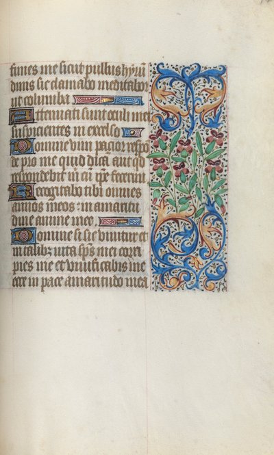 Book of Hours Use of Rouen: fol. 140r, c. 1470 by Master of the Geneva Latini