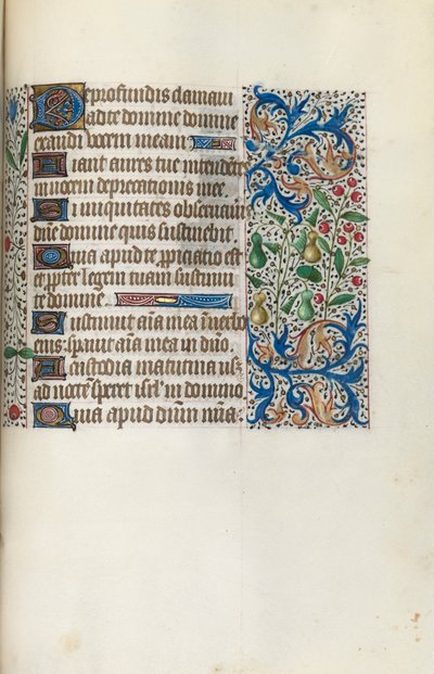 Book of Hours Use of Rouen: fol. 145r by Master of the Geneva Latini