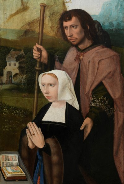 Donor (detail) by Master of the Holy Blood