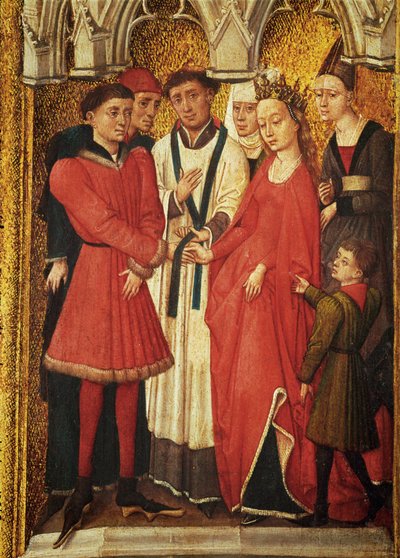 Triptych of the Redemption by Master of the Prado Redemption