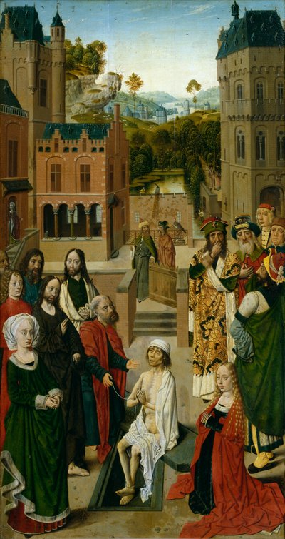 Raising of Lazarus by Master of the Tiburtine Sibyl