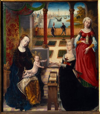 Virgin and Saint Mary Magdalene by Master of the View of St. Gudule