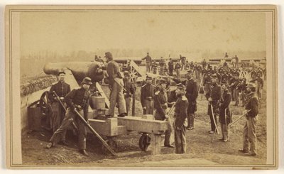 Fort Totten defenses of Washington by Mathew B. Brady