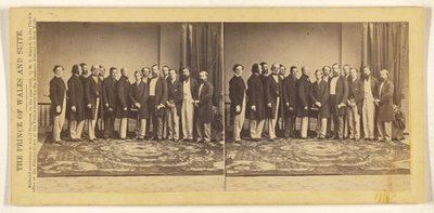 The Prince of Wales and Suite by Mathew B. Brady