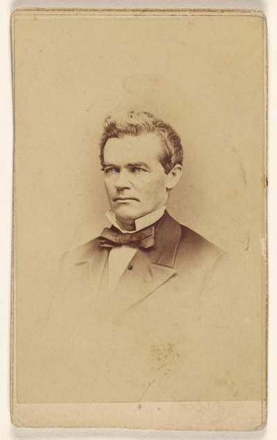 Unidentified Man, Printed in Vignette-Style by Mathew B. Brady