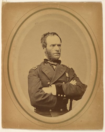 William Tecumseh Sherman by Mathew B. Brady