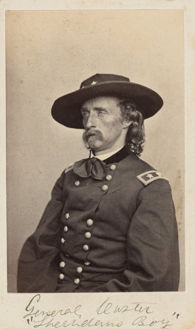 General George Armstrong Custer by Mathew Brady