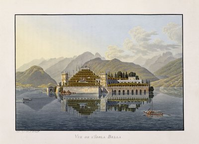 View of Isola Bella, 1811-1819 by Mathias Gabriel Lory