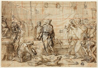 Death of Seneca by Mathieu Ignace van Bree