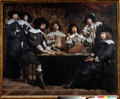 Amateur Meetings or Academy by Mathieu Le Nain