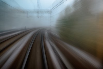 Speeding Rail Lines by Mats Persson